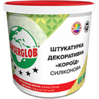 ДЕКОРАТИВНАЯ ШТУКАТУРКА СИЛИКОНОВАЯ «КОРОЕД» ANSERGLOB (25кг)